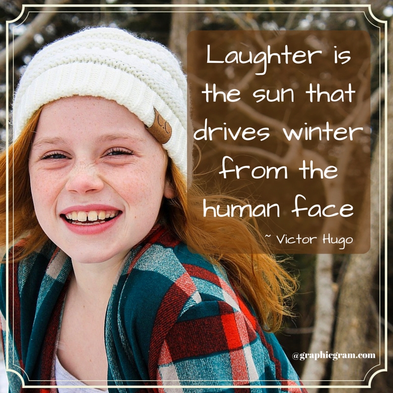 Laughter is the sun
